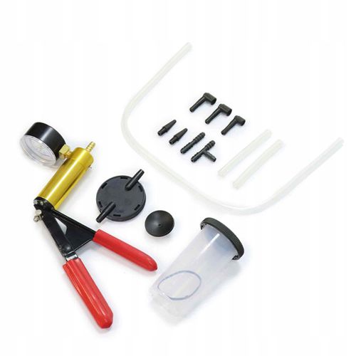 POMPA PRÓŻNIOWA PODCIŚNIENIOWA POMPKA CIŚNIENIOWA ZESTAW ETUI WALIZKA 120ML na Arena.pl