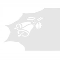 Bieżnik świąteczny 38x86 cm AŻUR wycinany laserowo