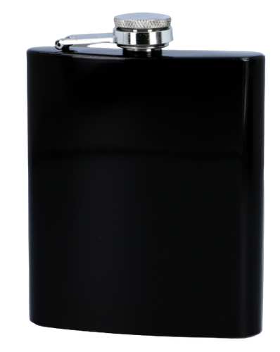 Luksusowa Piersiówka Stalowa Gentelo 210 Ml W Czarnej Pudełku na Arena.pl