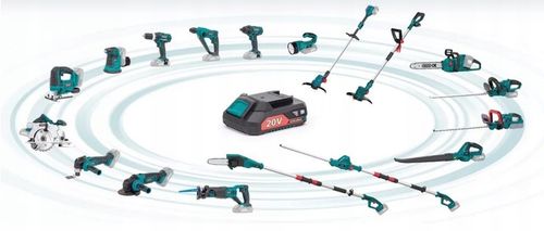 SZLIFIERKA Kątowa AKUMULATOROWA NAC 20V 125 mm M14 solo Wydajna + KLUCZYK na Arena.pl