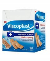 Viscoplast Wodoodporny Plastry z mikroperforacją 72x19 mm - 100 szt