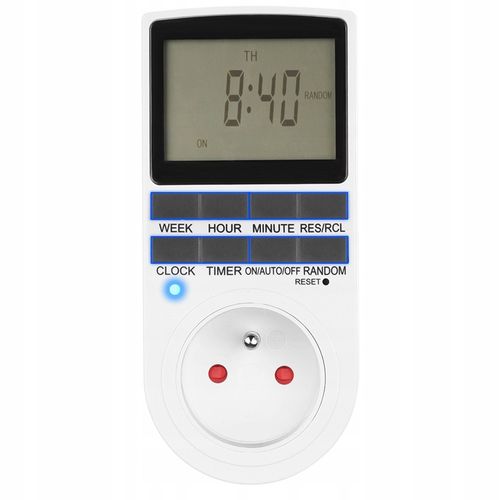 Profesjonalny HQ Włącznik Programator Czasowy Wyłącznik Timer Lcd na Arena.pl