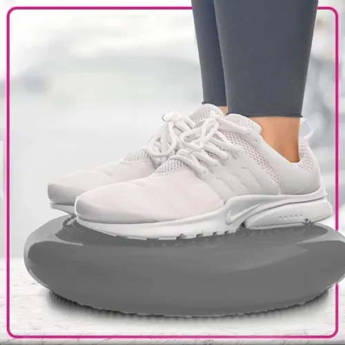 PODUSZKA SENSORYCZNA DYSK SENSORYCZNY DO ĆWICZEŃ JEŻYK DO SIEDZENIA +POMPKA na Arena.pl