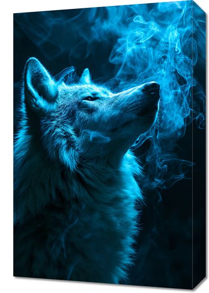 Obraz 40x60cm Oddech Wilka zdjęcie 1