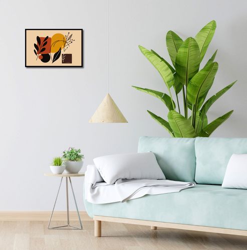 Plakat 45x30cm Ciepłe Kontury na Arena.pl
