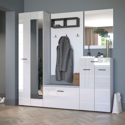 Wieszak ścienny przedpokój BOSS biały na Arena.pl