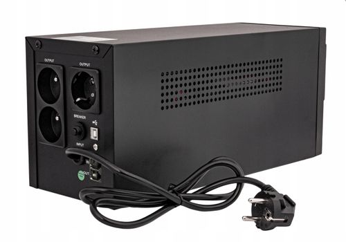ZASILACZ AWARYJNY UPS LCD 1200VA 720W + PROGRAM na Arena.pl