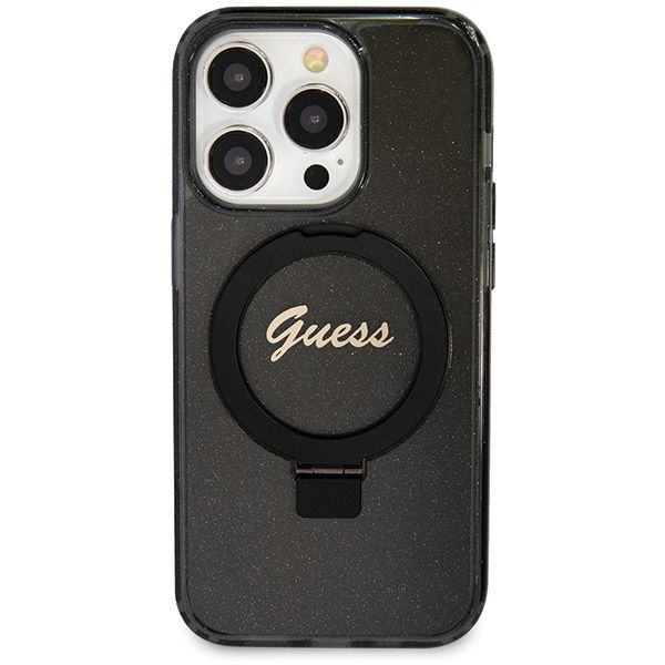 Etui Guess do iPhone 14 Pro, Czarny, MagSafe zdjęcie 3