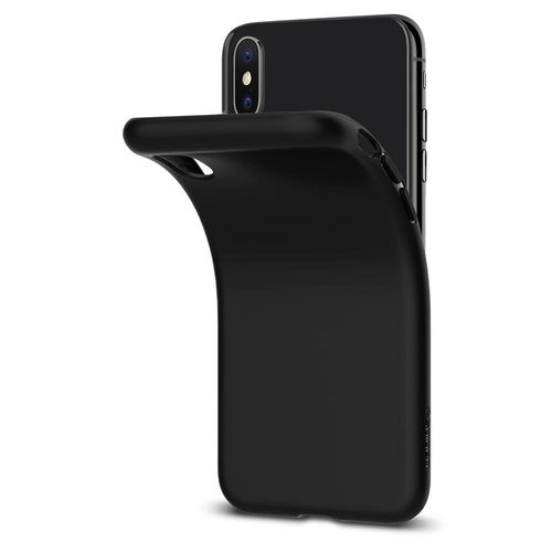 Spigen Liquid Crystal do iPhone X (czarny) na Arena.pl