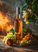 Plakat 20,5x28,4cm Bursztynowe Wino