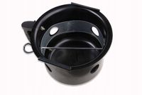 GRILL WĘGLOWY WÓZEK LANDMANN Z RUSZTEM ŻELIWNYM POKRYWA RUSZT ŻELIWNY