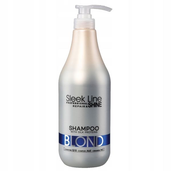 Stapiz Sleek Line Blond szampon do włosów 1000ml zdjęcie 3