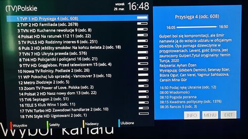 TUNER ZGEMMA H8.2H DEKODER SAT + DVB-T2 HEVC ENIGMA2 E2 na Arena.pl