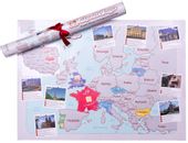 MAPA EUROPY DLA DWOJGA - ZDRAPKA DLA PAR