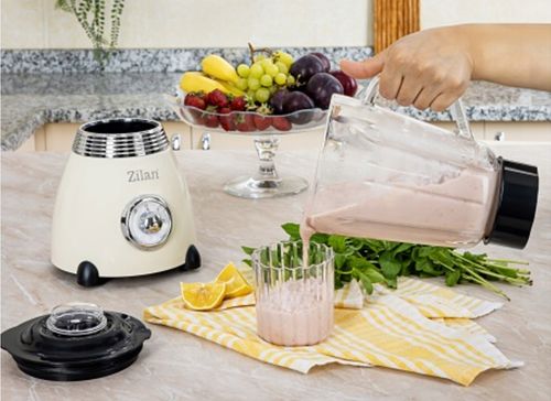 BLENDER KIELICHOWY BEŻOWY 2 BIEGI PULSE RETRO 500W na Arena.pl