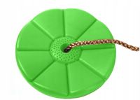 OKRĄGŁA HUŚTAWKA OGRODOWA DLA DZIECI DYSK 75KG