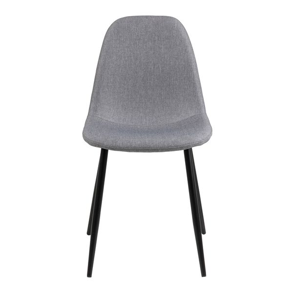Krzesło Wilma Light Grey 21 tapicerowane zdjęcie 3