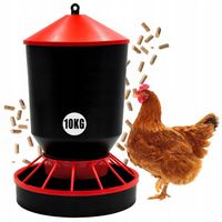 KARMNIK DOZOWNIK NA PASZA KARMA DLA KUR KACZEK GĘSI DROBIU 10KG