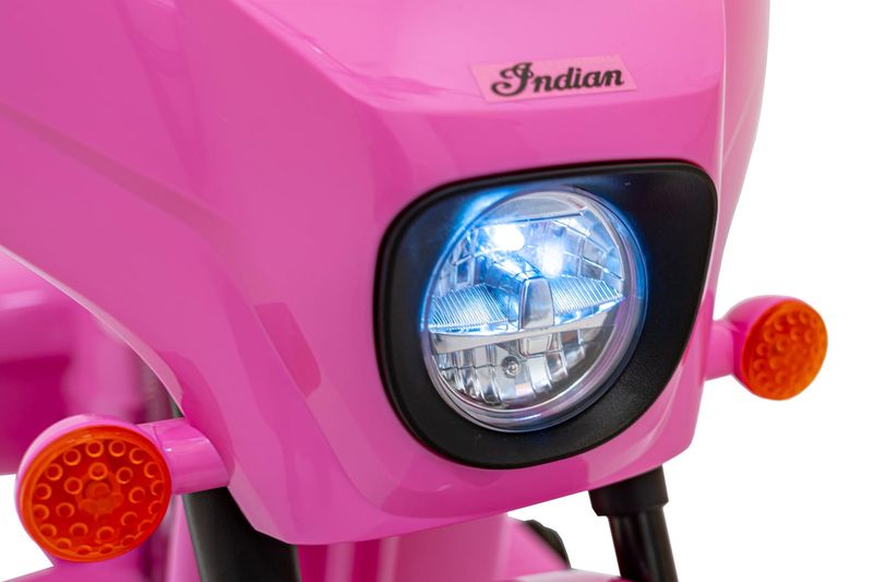 Pojazd Chopper Indian Różowy zdjęcie 12