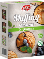 CELIKO MUFFINY KLASYCZNE bezglutenowe 280g