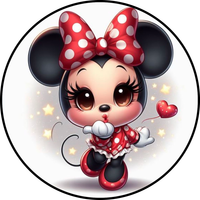 Opłatek na tort Urodziny Myszka Miki Mini Myszki Roczek