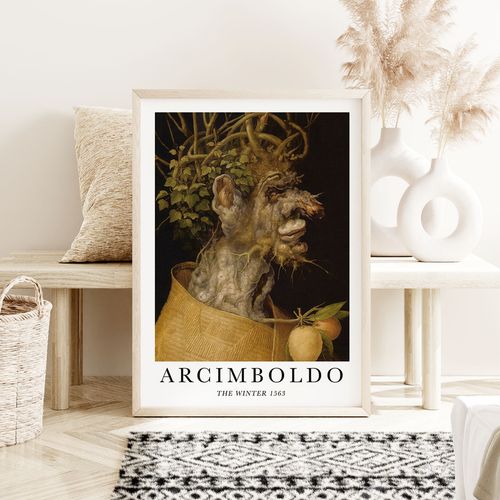 Plakat giuseppe archimboldo the winter 50x70 cm na Arena.pl