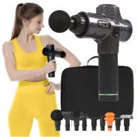 PISTOLET DO MASAŻU MASAŻER MASSAGE GUN ULTRA 100W