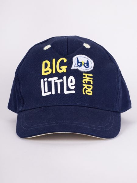 Czapka z daszkiem bejsbolówka chłopięca BIG LITTLE HERO 46-50 YOCLUB zdjęcie 5