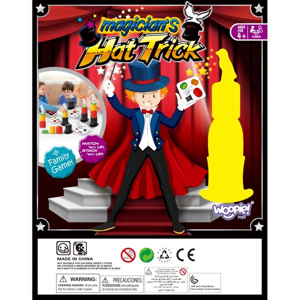 WOOPIE Gra sztuczki Magiczne z Kapeluszem Mały Magik 4+ zdjęcie 11