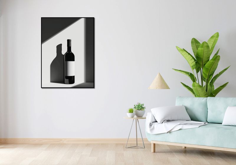 Plakat 75x100cm Butla Wina zdjęcie 4