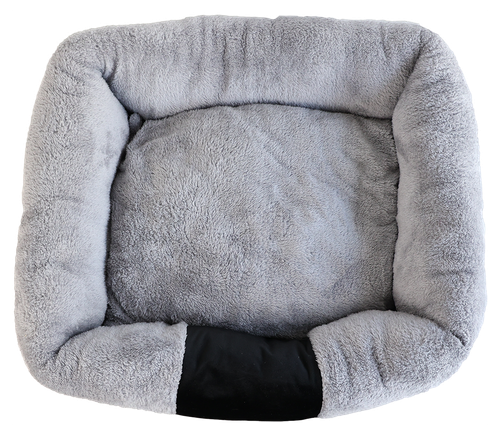 Legowisko dla psa czarne L prostokątne SOFA 61x51x16cm na Arena.pl