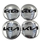 KIA DEKIELKI na felgi zaślepki felg KAPSLE kołpaczki KIA 58/50mm 4 szt.