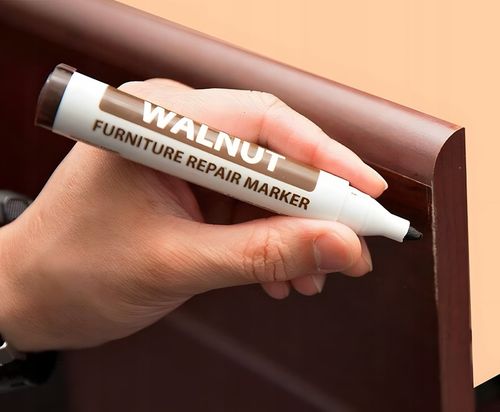 ZESTAW NAPRAWCZY MARKERY DO RYS NAPRAWY PANELI MEBLI DREWNA DRZWI WOSK na Arena.pl