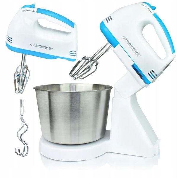 MIKSER RĘCZNY Z MISĄ ROBOT KUCHENNY AUTOMATYCZNY HAND MIXER zdjęcie 1