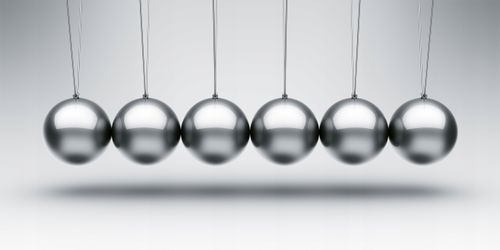 FOTOTAPETA srebrne kule abstarkcja JAKOŚĆ tapety na Arena.pl