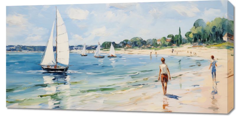 Obraz 100x50cm Życie na Brzegu zdjęcie 1