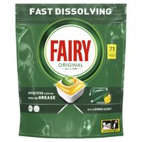 Kapsułki do zmywarki Fairy Original All In One Lemon 71 sztuk