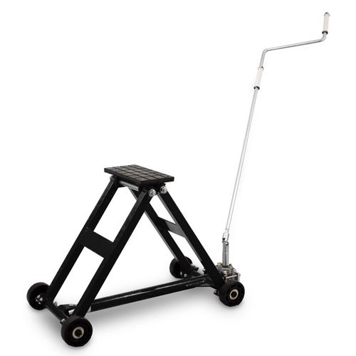 19737 podnośnik nożycowy z płaską platformą udźwig 2,5T na korbkę ręczną na Arena.pl