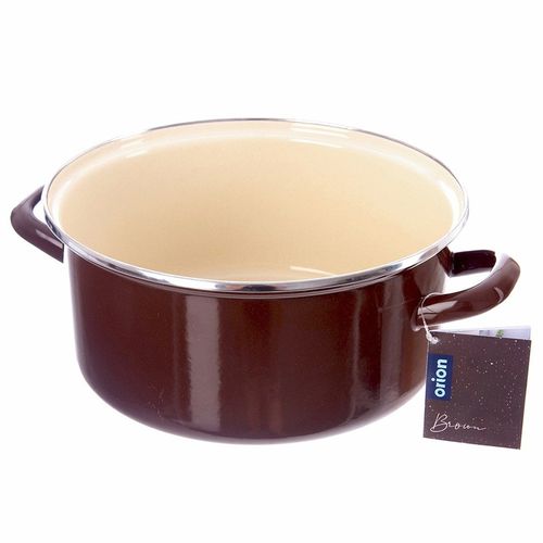 Garnek emaliowany BROWN 26 cm, 5 l na Arena.pl