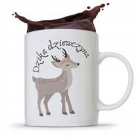 Kubek Prezent Dla Dziewczyny Dzika Dziewczyna Z Nadrukiem Ze Zdjęciem