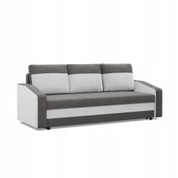 Kanapa Adams Group ORION 220 x 92 cm welur szary