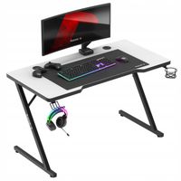 Biurko gamingowe Huzaro Hero 2.5 biały