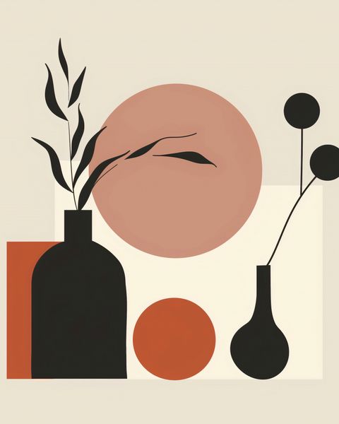 Plakat 40x50cm Stół Roślin zdjęcie 1