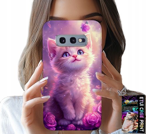 ETUI DO SAMSUNG GALAXY S10E - SŁODKI KOTEK, KOT, WZORY ZE ZWIERZĘTAMI na Arena.pl
