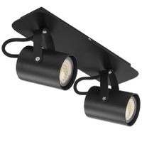 Plafon LAMPA sufitowa KAMERA 32559 Sigma metalowa OPRAWA listwa regulowane reflektorki czarne