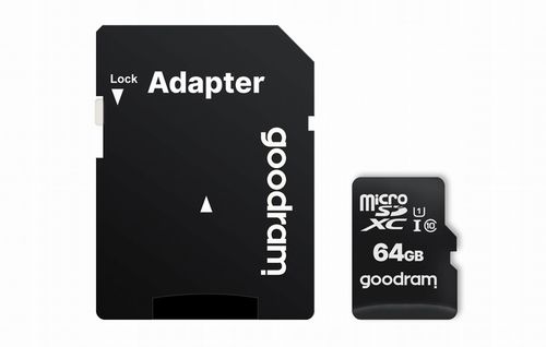 GOODRAM 64GB microSDXC class 10 UHS I + adapter na Arena.pl