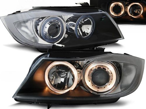 LAMPY REFLEKTORY DO  BMW E90 E91 OD 2005 DO 2008 Roku RINGI DEPO na Arena.pl