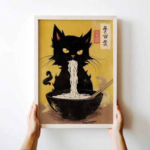 Plakat ramen kot 61x91 cm na Arena.pl