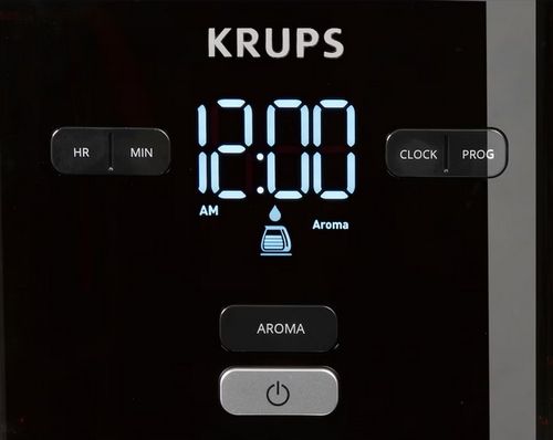 EKSPRES PRZELEWOWY KRUPS KM6008 1,25L CZARNY UTRZYMYWANIE CIEPŁA na Arena.pl