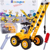 Klocki Konstrukcyjne KREATYWNE dla Dzieci Maszyny 8w1 Ruchome Elementy 100e